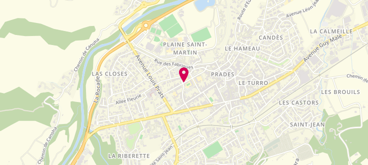Plan de Maison Sociale de Proximité de Prades - Conflent, 32 avenue Pasteur, 66500 Prades