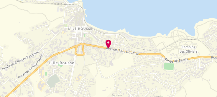 Plan de France services de L'Ile-Rousse, 6, Avenue Paul Doumer, 20220 L'Île-Rousse