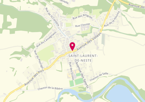 Plan de France services de Saint-Laurent-de-Neste, Place de la Mairie, 65150 Saint-Laurent-de-Neste
