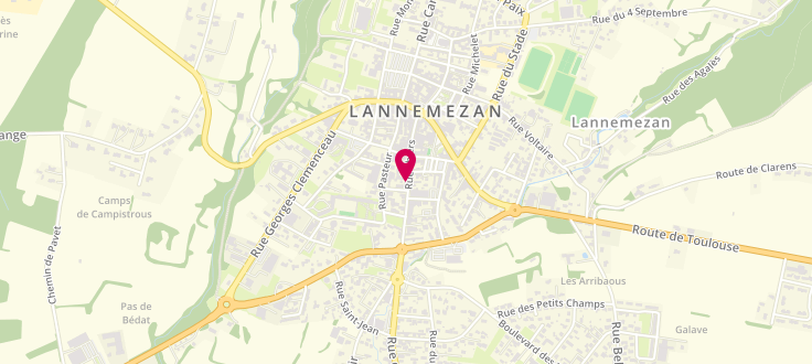Plan de France services de Lannemezan, Rue Thiers, 65300 Lannemezan