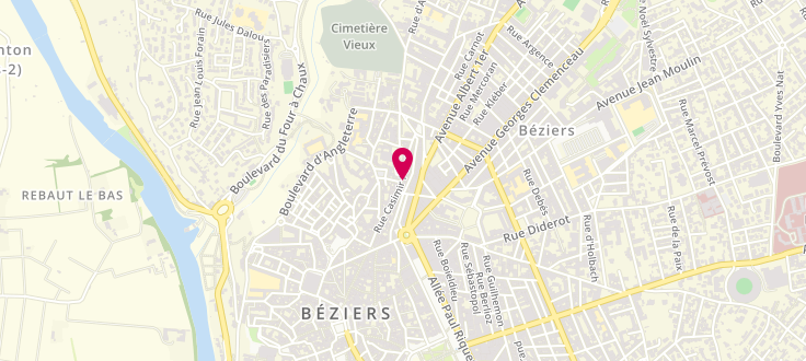 Plan de France services de Béziers - Services du Centre Ville, 74 Rue Casimir Peret, 34500 Béziers