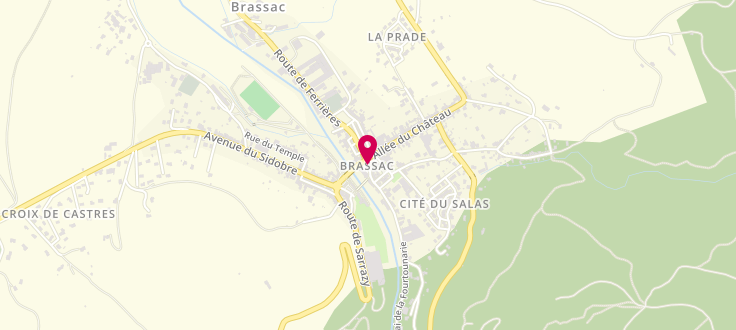 Plan de France services de Brassac, 20Place de l'hôtel de Ville, 81260 Brassac