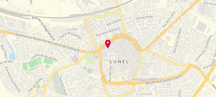 Plan de France services de Lunel, Centre Ville Lunel, 34400 Lunel