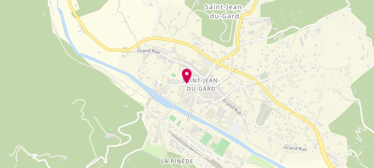 Plan de Centre Médico-Social de Saint Jean Du Gard, Rue Pellet de la Lozère, 30270 Saint-Jean-du-Gard