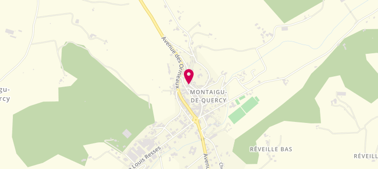 Plan de France services Montaigu, 2 Place de l'hôtel de Ville, 82150 Montaigu-de-Quercy