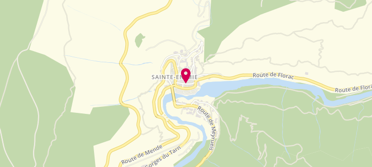 Plan de Permanence PMI de Sainte-Enimie, Mairie, 48210 Sainte-Enimie