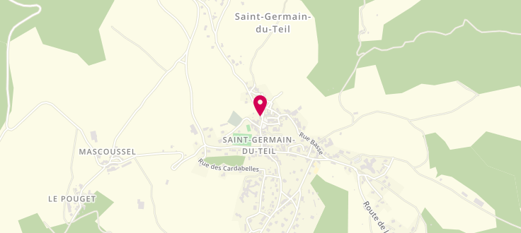 Plan de Permanence PMI de Saint-Germain-du-Teil, Mairie, 48340 Saint-Germain-du-Teil