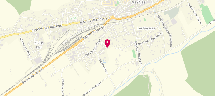 Plan de Maisons des Solidarités de Veynes, Quartier Rambois, 05400 Veynes