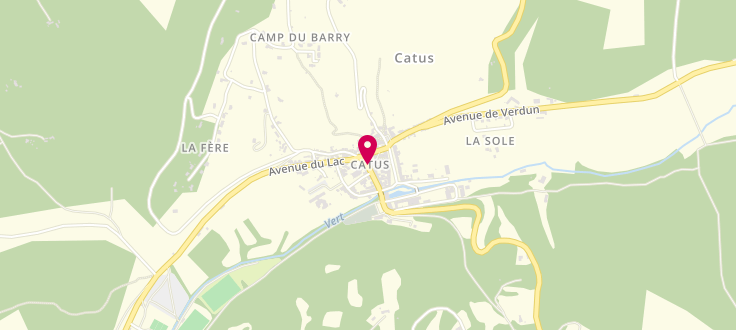 Plan de France Services de Catus, Place de la Halle, 46150 Catus