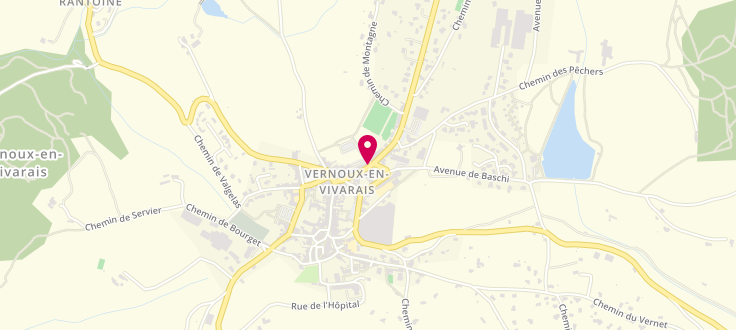 Plan de France Services Vernoux en Vivarais, 25 Avenue Vincent d'indy, 07240 Vernoux-en-Vivarais