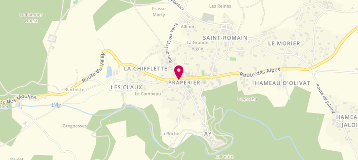 Plan de France Services de Saint Romain d'Ay, 40 Place de la Fontaine, 07290 Saint-Romain-d'Ay