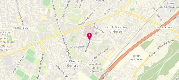 Plan de Service local de Solidarité de Saint Martin d'Hères, 10 Rue Docteur-Fayollat, 38403 Saint-Martin-d'Hères