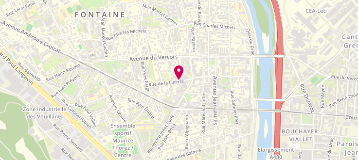 Plan de France services de Fontaine, 32 Bis Rue de la Liberté, 38600 Fontaine