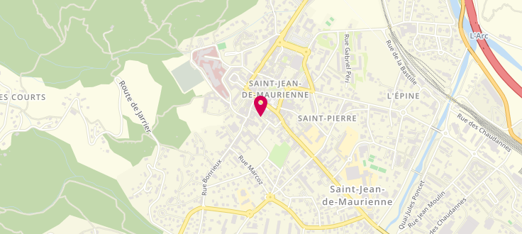 Plan de France services de Saint Jean de Maurienne, Rue de la Sous-Préfecture, 73300 Saint-Jean-de-Maurienne