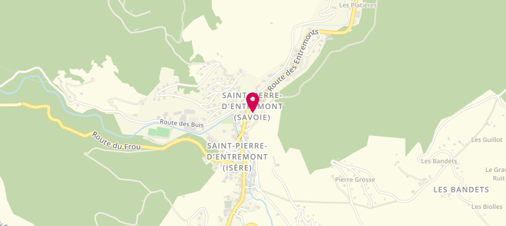 Plan de France services la Poste de Saint-Pierre-d'Entremont, 1 Place René Cassin, 73670 Saint-Pierre-d'Entremont