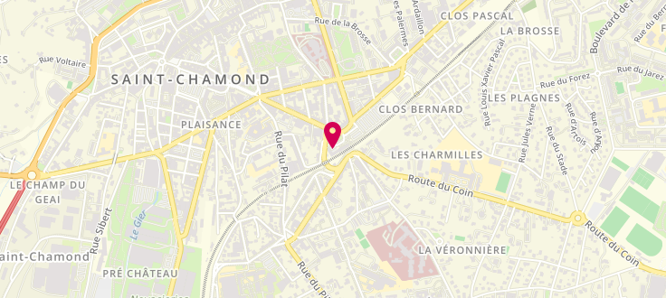 Plan de France services Pimms Médiation Saint-Chamond, 2 Square Gravier, 42400 Saint-Chamond