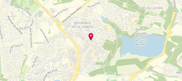 Plan de Centre médico social de Villefontaine - Simone Signoret, Centre Simone Signoret, 38090 Villefontaine