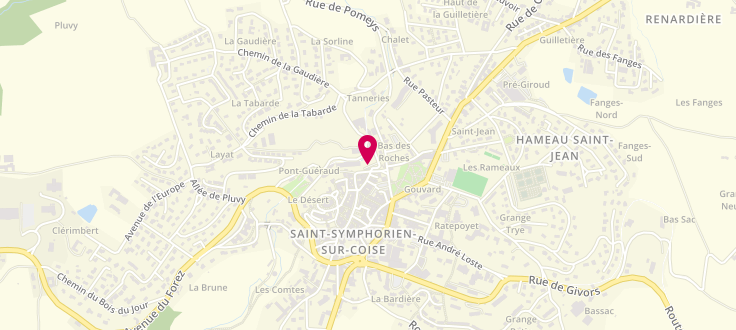 Plan de France services de Saint-Symphorien-sur-Coise, 57 Rue des Tanneries, 69590 Saint-Symphorien-sur-Coise