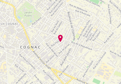 Plan de Maison départementale des solidarités de Cognac - Antenne Ambroise Paré, 43 rue Ambroise Paré, 16100 Cognac