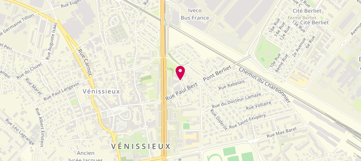 Plan de Maison de la Métropole principale de Vénissieux - Nord, 3 Bis Place Grand-Clément, 69200 Vénissieux