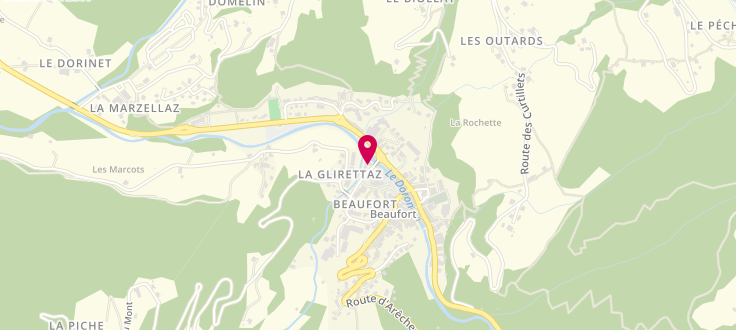 Plan de France Services Association d'Animation du Beaufortain, 36 Rue du Confluent, 73270 Beaufort