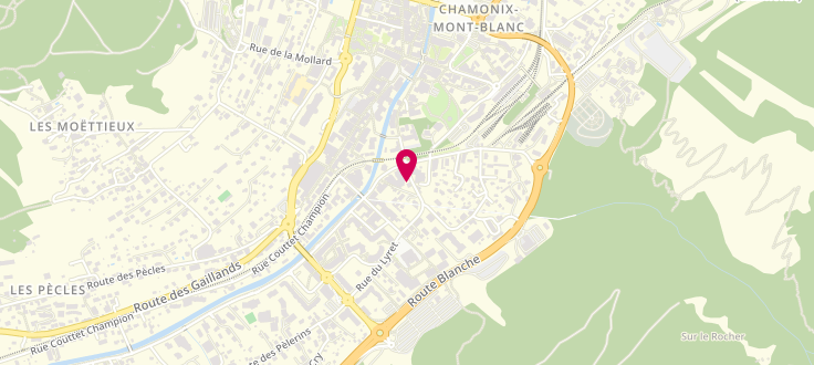 Plan de Pôle Médico Social de Chamonix, 286 rue du Lyret, 74400 Chamonix-Mont-Blanc