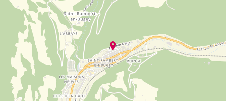 Plan de Service départemental de proximité de Saint Rambert en Bugey, 14 rue Claude Mermet, 01230 Saint-Rambert-en-Bugey