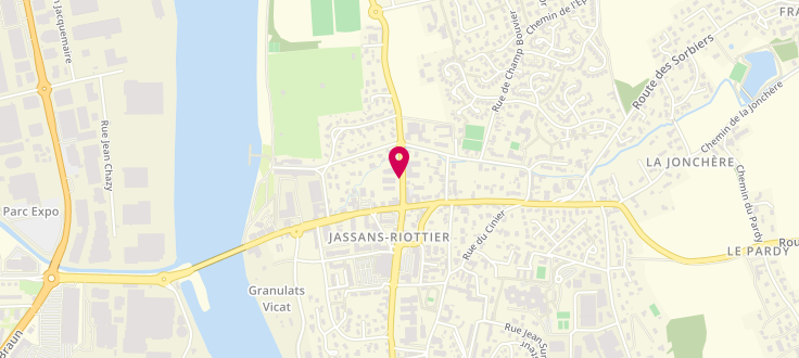 Plan de Service Départemental de proximité de Jassans-Riottier, 826 rue E. Herriot, 01480 Jassans-Riottier