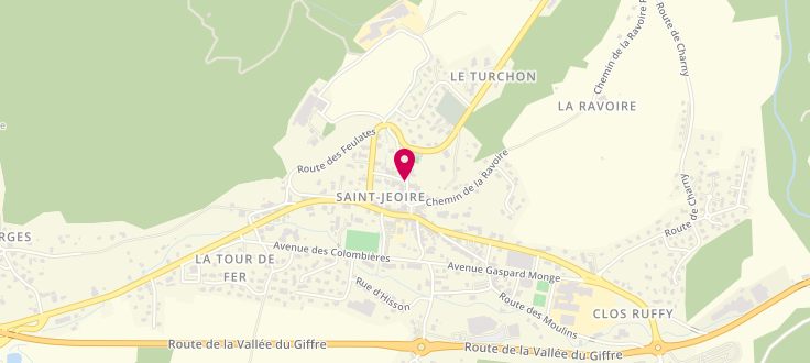 Plan de Pôle Médico Social de Saint Jeoire, 39 Place Eglise, 74490 Saint-Jeoire