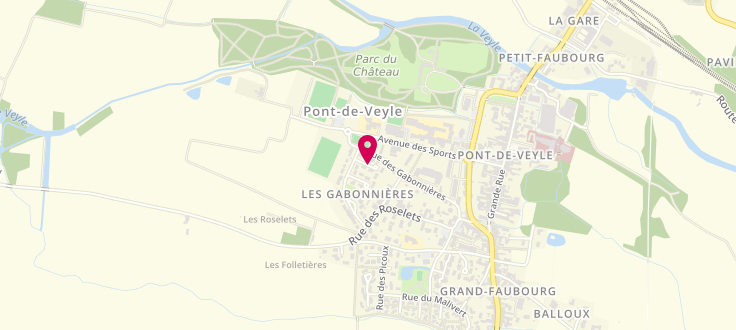Plan de Service départemental de proximité de Pont-de-Veyle, Château de Pont-de-Veyle, 01290 Pont-de-Veyle