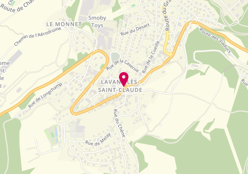 Plan de France Services de Lavans-lès-Saint-Claude, 4 Place Gilbert Cottet-Emard, 39170 Lavans-lès-Saint-Claude