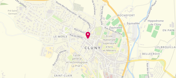 Plan de France Services Clunisois, 5 Place du Marché, 71250 Cluny
