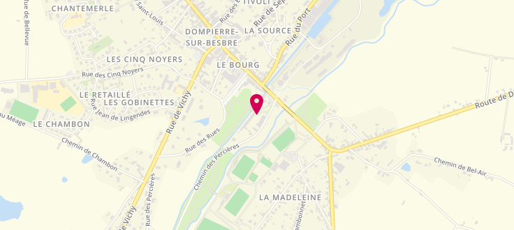 Plan de France services Dompierre sur Besbre, Place des 3 Platanes, 03290 Dompierre-sur-Besbre