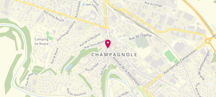 Plan de France services de Champagnole, 28 Rue Baronne Delort, 39300 Champagnole