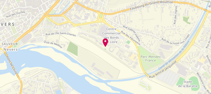 Plan de Site d'Action Médico-Sociale de Nevers - Bords de Loire, 24 bis rue Bernard Palissy, 58000 Nevers
