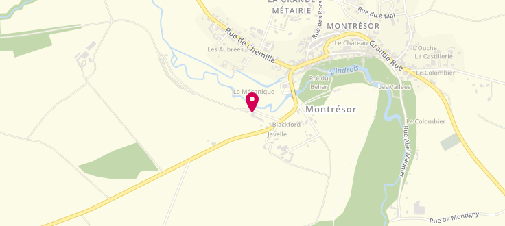 Plan de France services la Poste de Montrésor, 3 Impasse de la Ronde, 37460 Montrésor