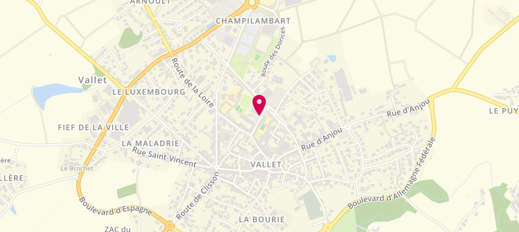 Plan de France services de Vallet, 3 Boulevard Stéphane Pusterle, 44330 Vallet