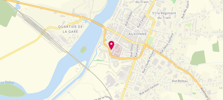 Plan de Accueil Solidarité et Famille d'Auxonne, Hôpital - 5 rue Colonel Denfert, 21130 Auxonne