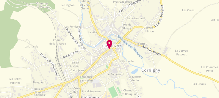 Plan de France services de Corbigny, 3 Grande Rue, 58800 Corbigny
