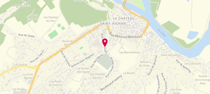 Plan de France Services de Saint-Aignan, 3 Rue Victor Hugo, 41110 Saint-Aignan