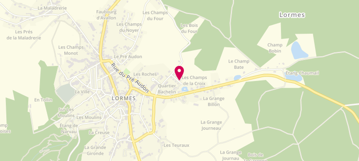 Plan de France services de Lormes, Quartier Henri Bachelin, 58140 Lormes