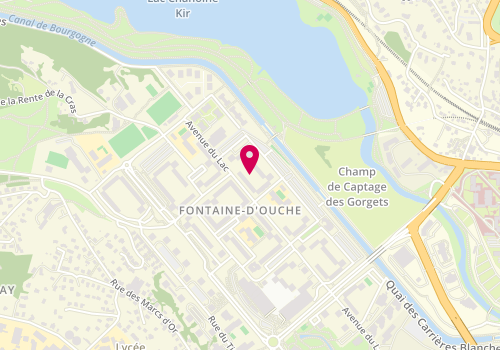 Plan de Accueil Solidarité et Famille de Dijon - Fontaine-d'Ouche, 52, avenue du Lac, 21000 Dijon