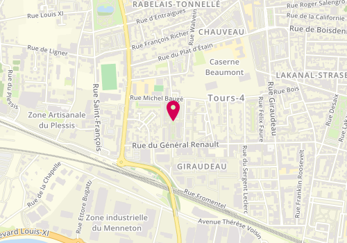 Plan de France services de Tours – Centre social Maryse Bastié, 4 Place René Fonck, 37000 Tours