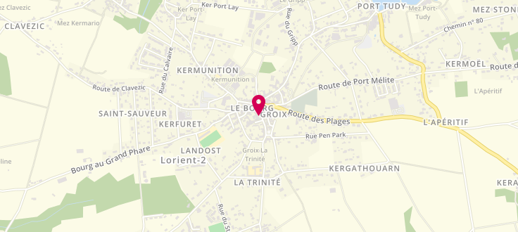Plan de France services de Groix, 13 Rue de L’église, 56590 Groix