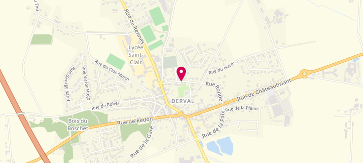 Plan de France Services de Derval, 14 Rue de la Garlais, 44590 Derval