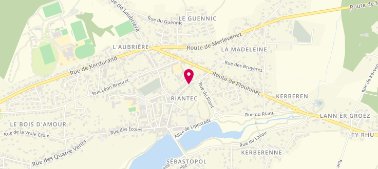 Plan de France services de Riantec-Gâvres-Locmiquélic-Port-Louis, 22, Rue de la Madeleine, 56670 Riantec