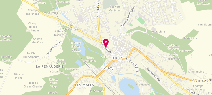 Plan de Unité Territoriale de Solidarité de Toucy, 10 Rue Arrault, 89130 Toucy