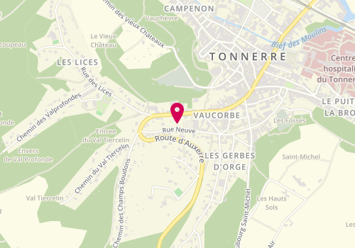Plan de Unité Territoriale de Solidarité de Tonnerre, 35, rue Vaucorbe, 89700 Tonnerre