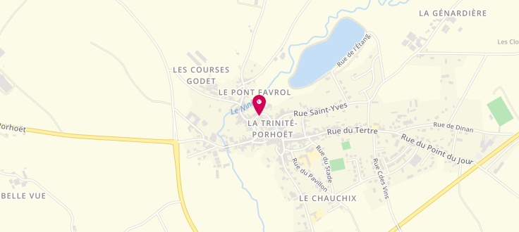 Plan de France services de La Trinité-Porhoët et Bus France Services ICI PLO.Com, 4 Rue du Moulin, 56490 La Trinité-Porhoët