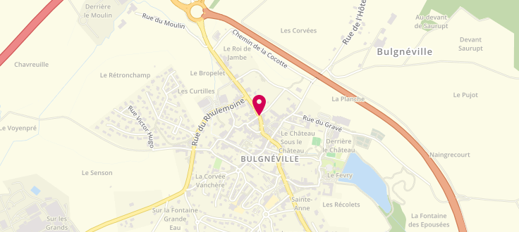 Plan de France services la Poste de Bulgnéville, 40 Rue François de Neufchâteau, 88140 Bulgnéville